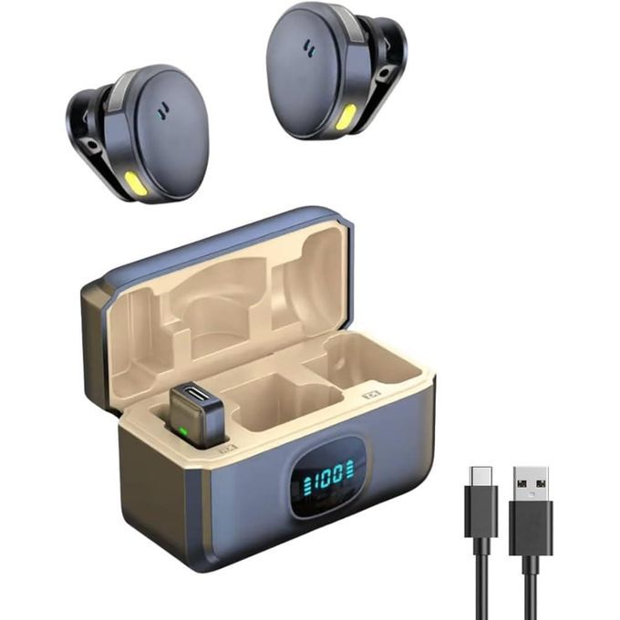 Wireless Microphone 2.4G – Rechargeable with Display